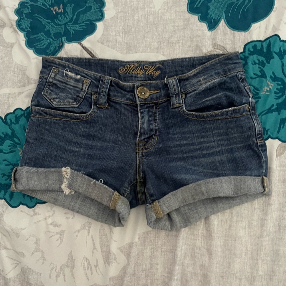 Vintage Low Rise Denim Shorts